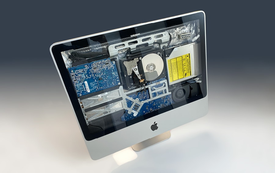 iMac ou MacBook remplacement de disque dur